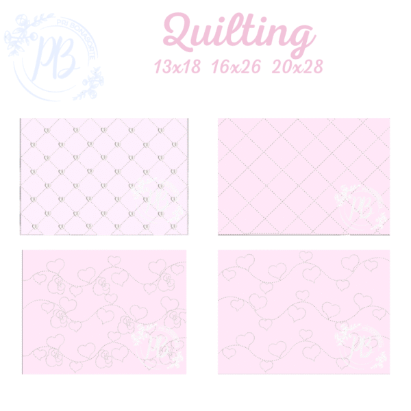 Quilting corações