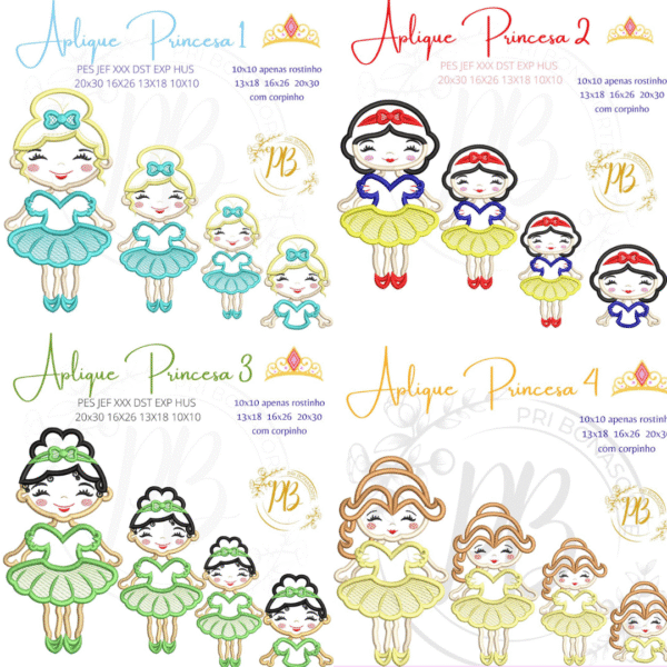 coleção princesas