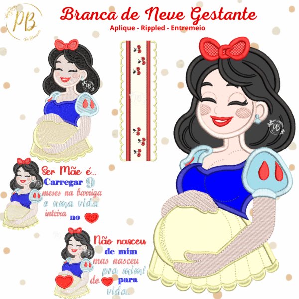 Branca de Neve Gestante