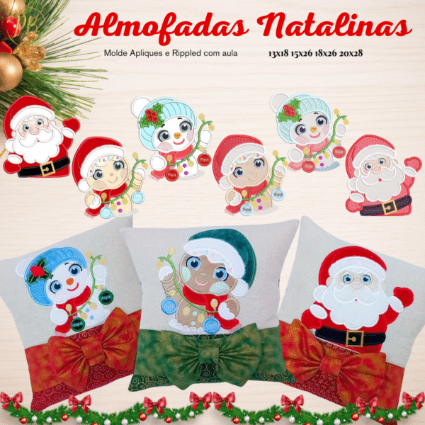 Almofadas Natalinas