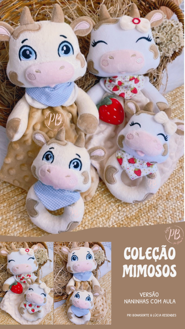 COLEÇÃO MIMOSOS NANINHA E PELUCIA