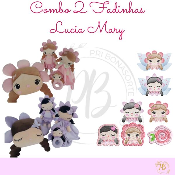 Combo 2 Fadinhas LUCIA E MARY