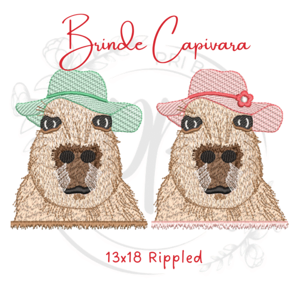 brinde capivara rippled
