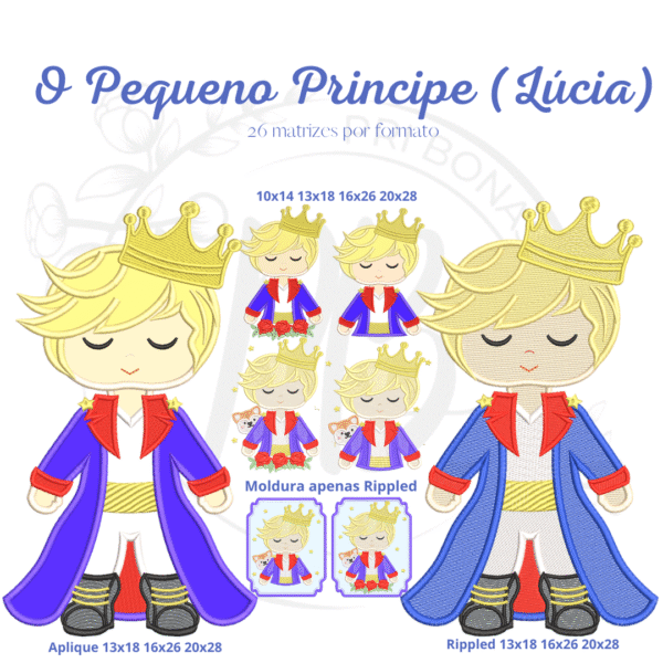 O Pequeno Principe aplique e rippled