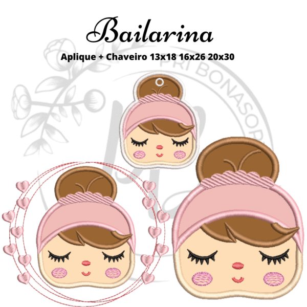 Aplique Bailarina