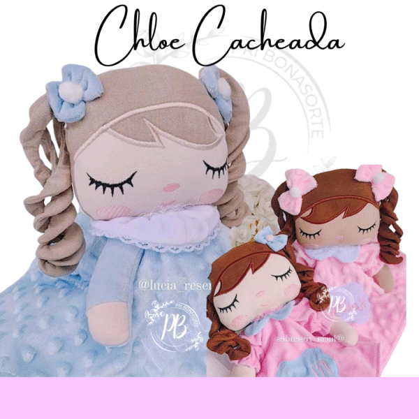 CHLOE CACHEADA tradicional abelhinha joaninha borboleta - Imagem 3