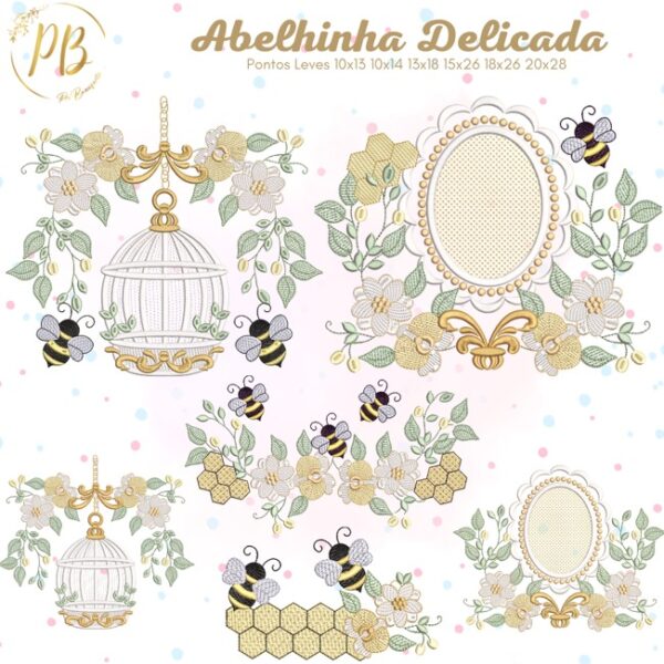 Abelhinhas delicadas
