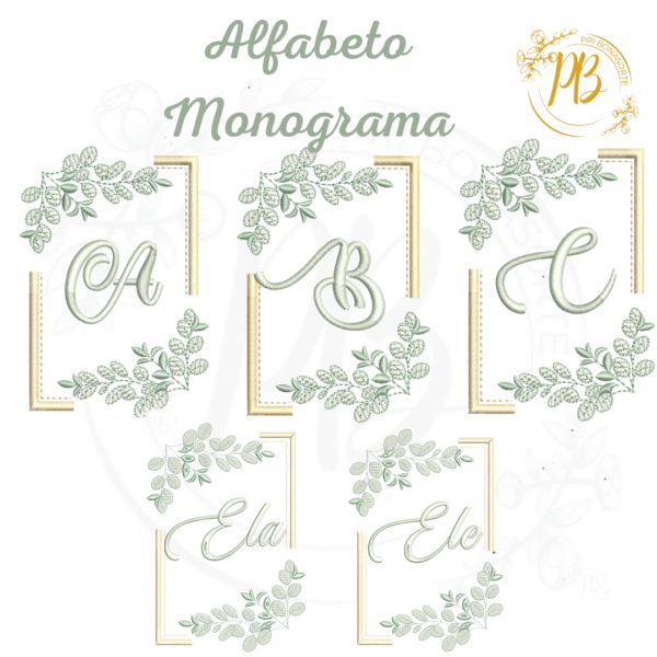 Monograma Alfabeto