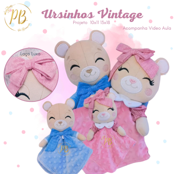 URSINHOS VINTAGE NANINHA