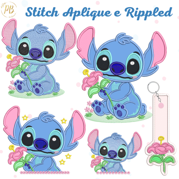 Coleção STITCH APLIQUE E RIPPLED