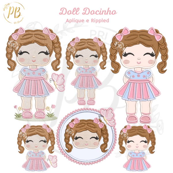 Doll Docinho APLIQUE E RIPPLED