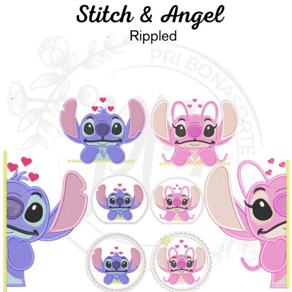 STITCH E ANGEL RIPPLED