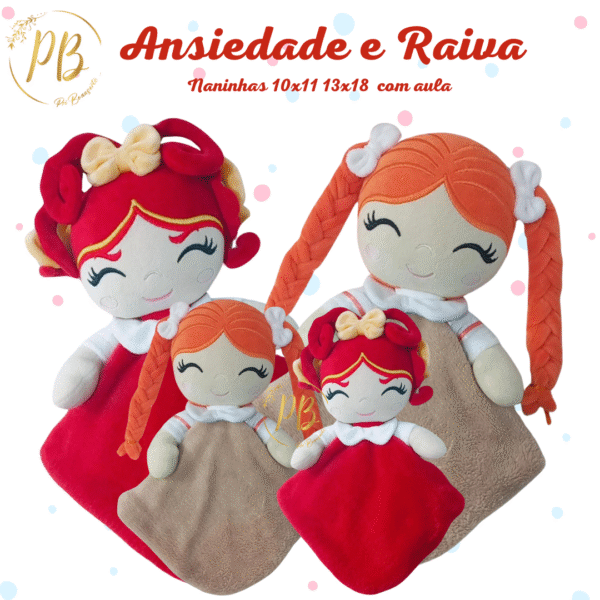 Naninhas Emoções 2 RAIVA E ANSIEDADE