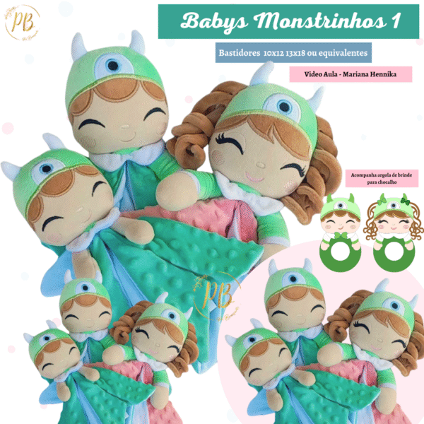 Coleção Babys Monstrinhos 1