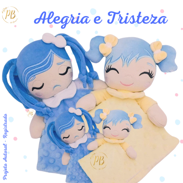 Naninhas Emoções 1 ALEGRIA E TRISTEZA