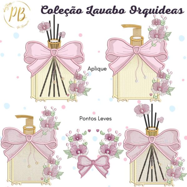 Coleção orquídea lavabo