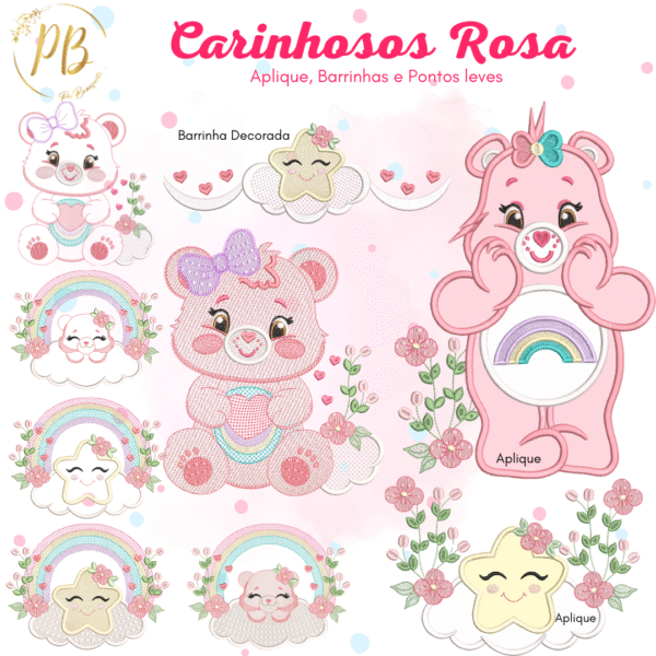CARINHOSOS ROSA 1