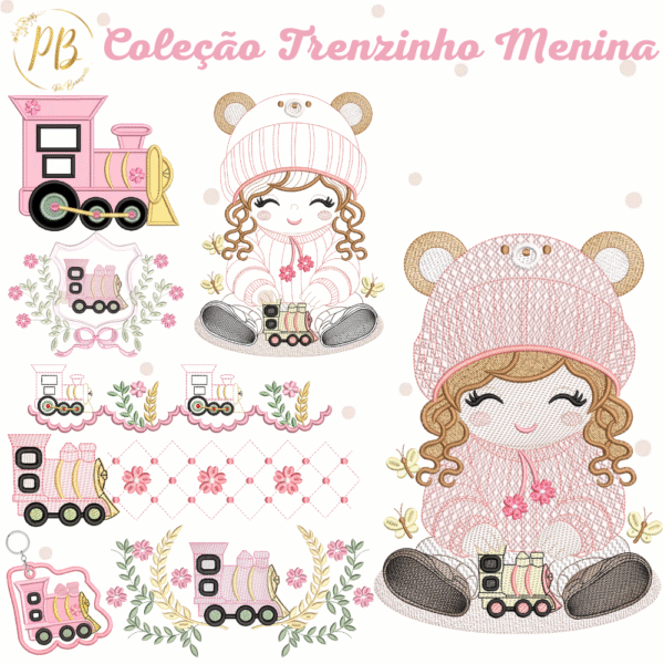 Menina Trenzinho