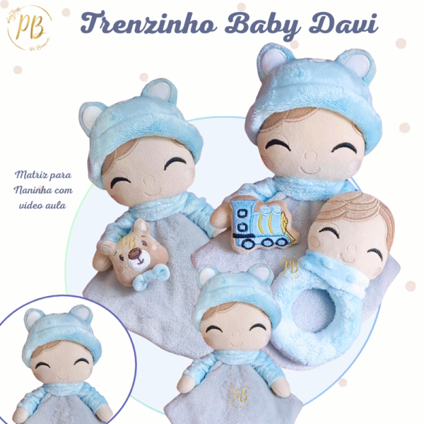 Trenzinho Baby Davi