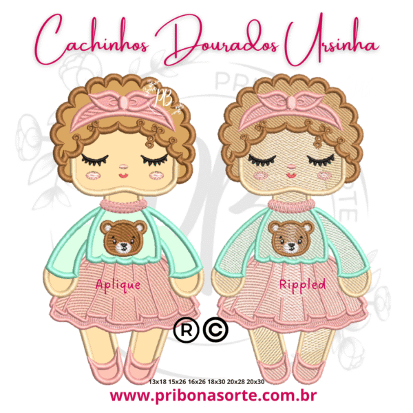 Cachinhos Dourados Ursinha
