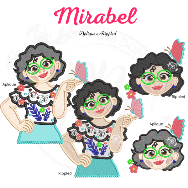 Mirabel Aplique e Rippled