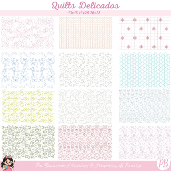 COLEÇÃO QUILTS DELICADOS 3