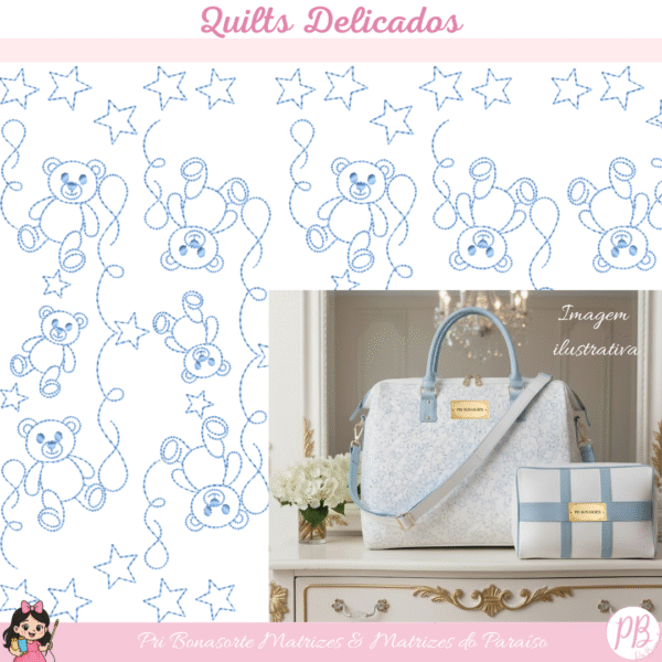 COLEÇÃO QUILTS DELICADOS 3 - Imagem 2