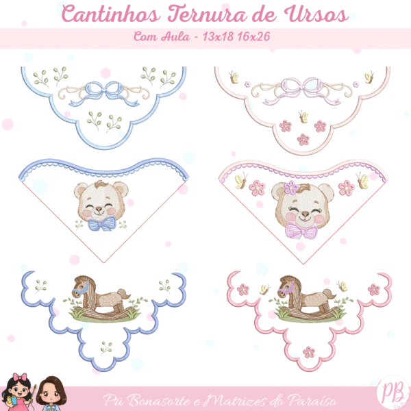 1 Cantinhos Ternura de Ursos