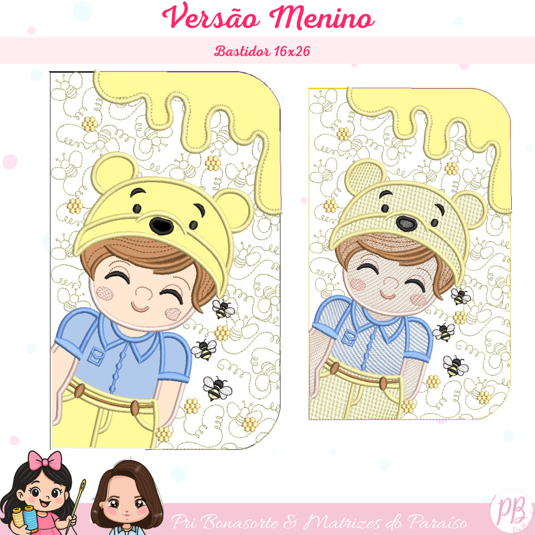 1 COMBO BLACK (URSINHO POOH) - Imagem 2