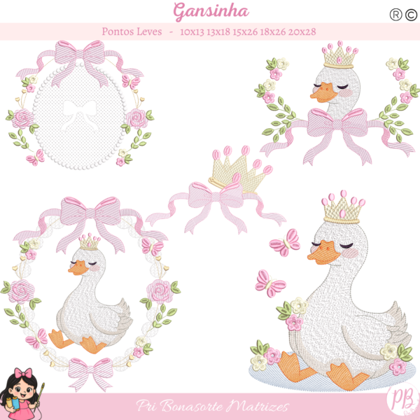 Gansinha Pontos Leves