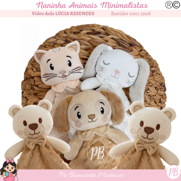 Naninhas Animais Minimalistas 1