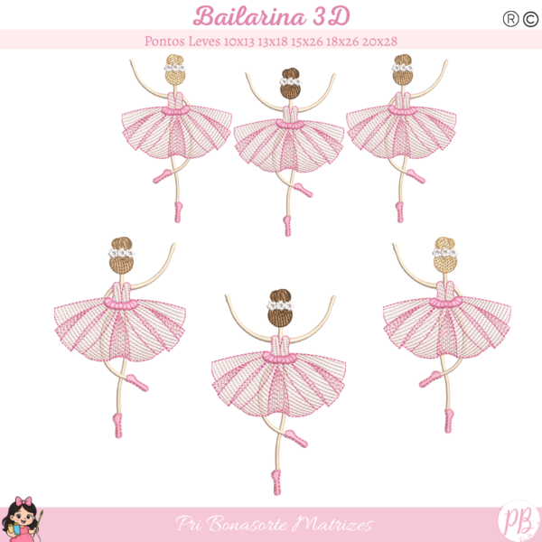 Bailarina 3D