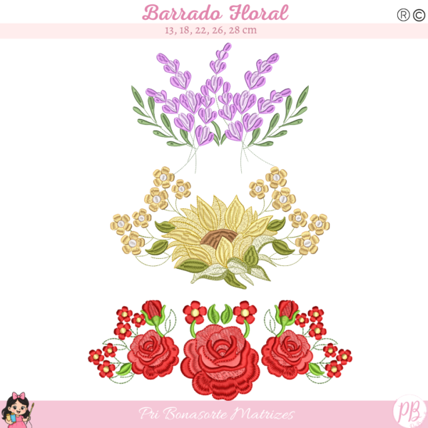 Barrado Floral Dia das Mães 2026