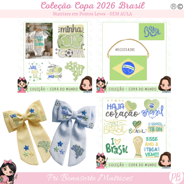 COLEÇÃO COPA 2026 BRASIL - PRÉ VENDA 27/05