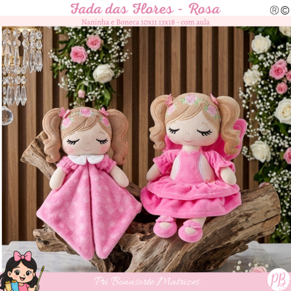 FADA DAS FLORES ROSA - EMAIL STITCHGUARD